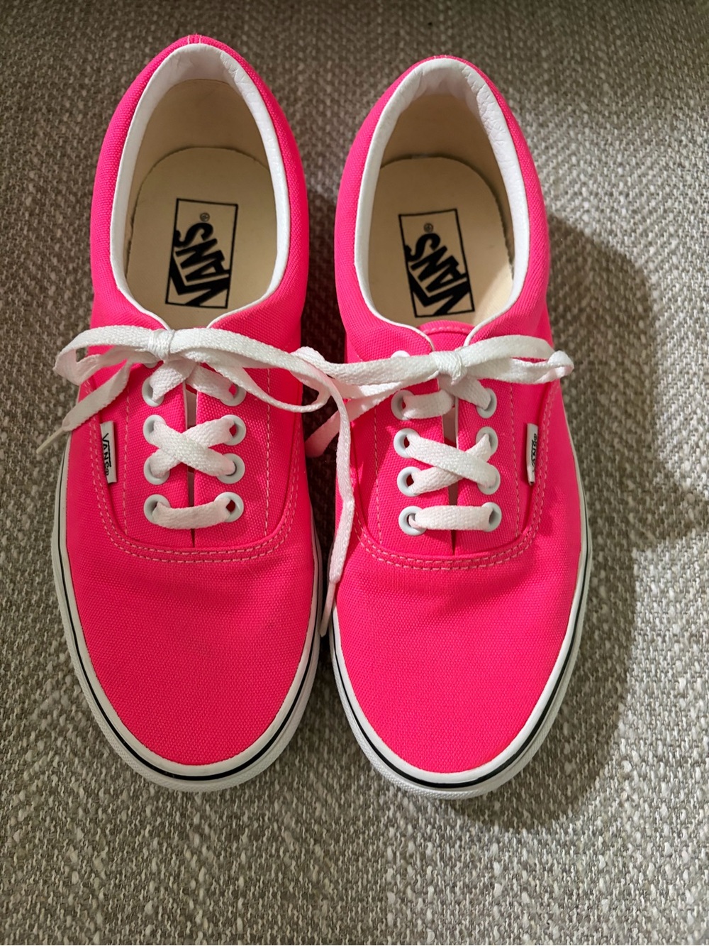 EUC Neon Pink Vans